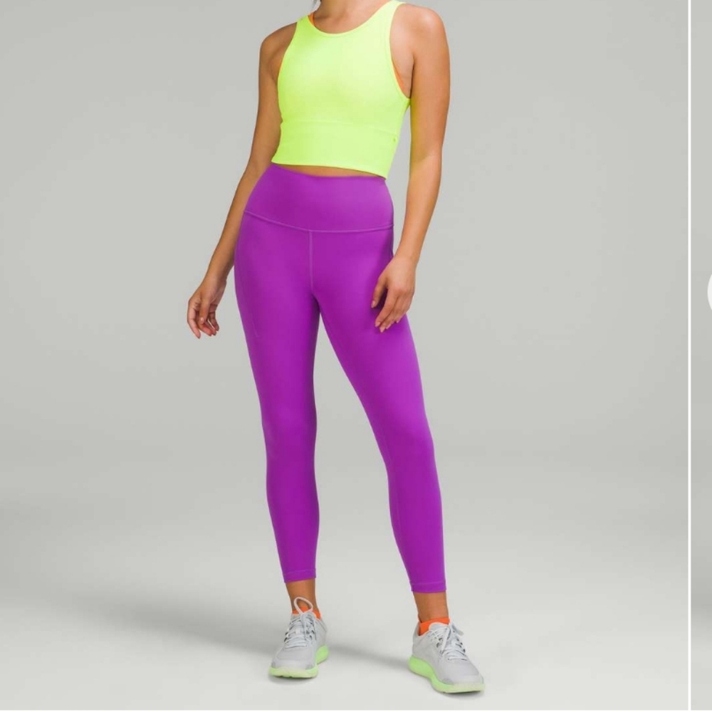 lululemon athletica Vibrant Purple Leggings